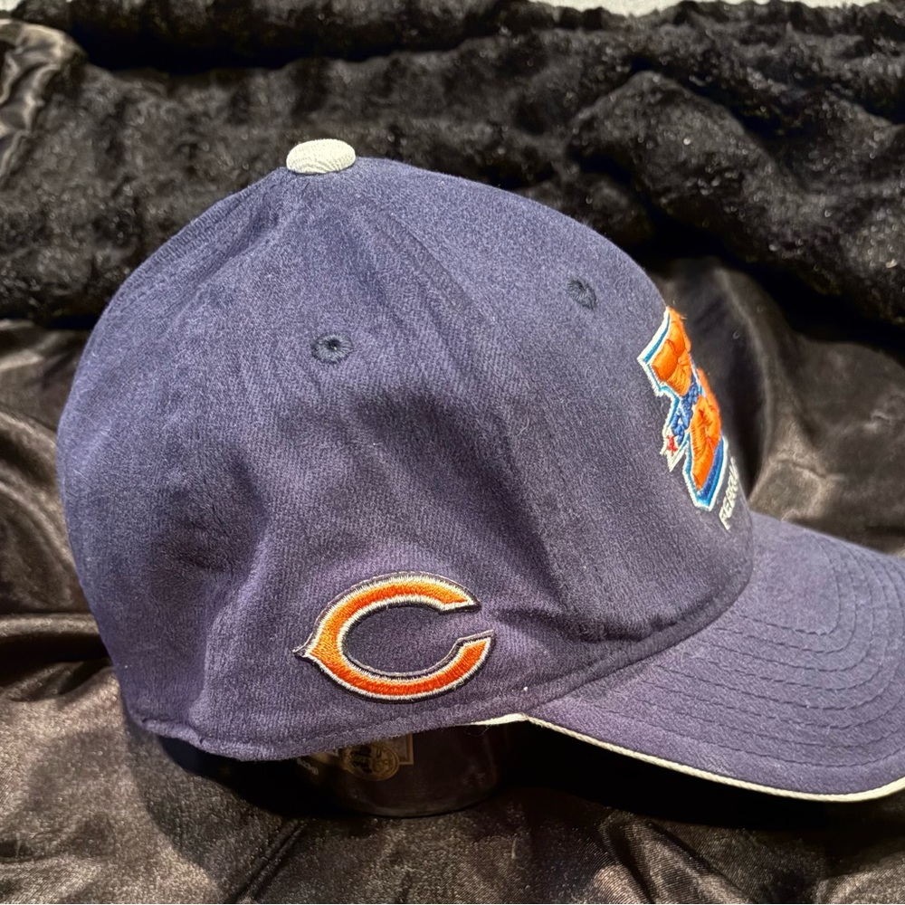 Super Bowl XLI Navy Cap Chicago Bears Reebok - Picture 3 of 5